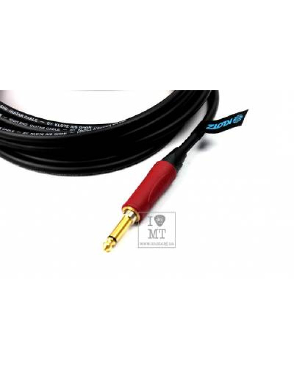 KLOTZ TITANIUM INSTRUMENT CABLE SILENTPLUG 6 M Кабель інструментальний
