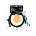 KLOTZ TITANIUM INSTRUMENT CABLE SILENTPLUG ANGLED 4.5 M Кабель інструментальний