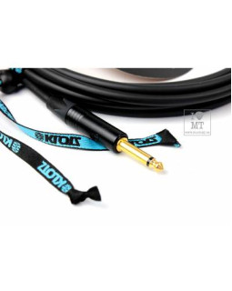 KLOTZ TITANIUM INSTRUMENT CABLE SILENTPLUG ANGLED 4.5 M Кабель інструментальний-foto4