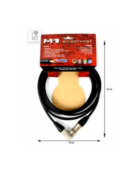 KLOTZ M1 PRIME MICROPHONE CABLE 3 M Кабель мікрофонний-foto2