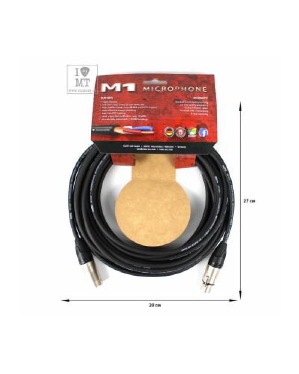 KLOTZ M1 PRIME MICROPHONE CABLE 10 M Кабель мікрофонний