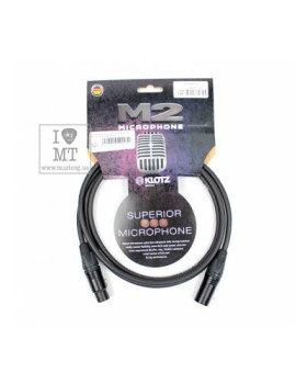 KLOTZ M2 SUPERIOR MICROPHONE CABLE 2 M Кабель мікрофонний