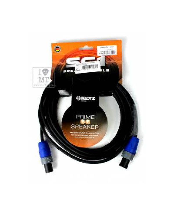 KLOTZ SC-1 SPEAKER CABLE SPEAKON 5 M Кабель акустичний