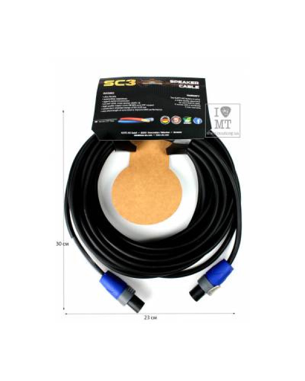 KLOTZ SC-3 SPEAKER CABLE SPEAKON 10 M Кабель акустичний