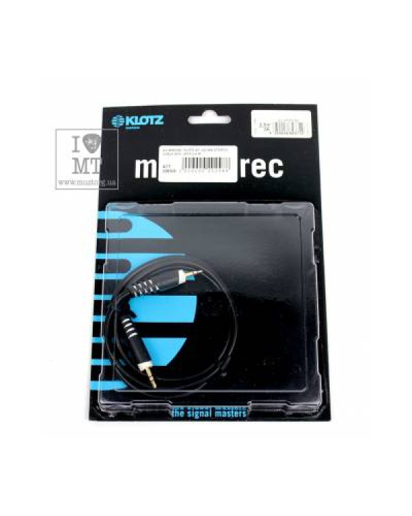 KLOTZ AS-MM STEREO CABLE MINI JACK 0.9 M Кабель комутаційний