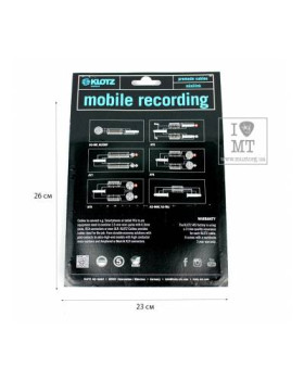KLOTZ AS-MM STEREO CABLE MINI JACK 1.5 M Кабель комутаційний-foto2