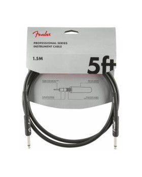 FENDER CABLE PROFESSIONAL SERIES 5' BLACK Кабель інструментальний