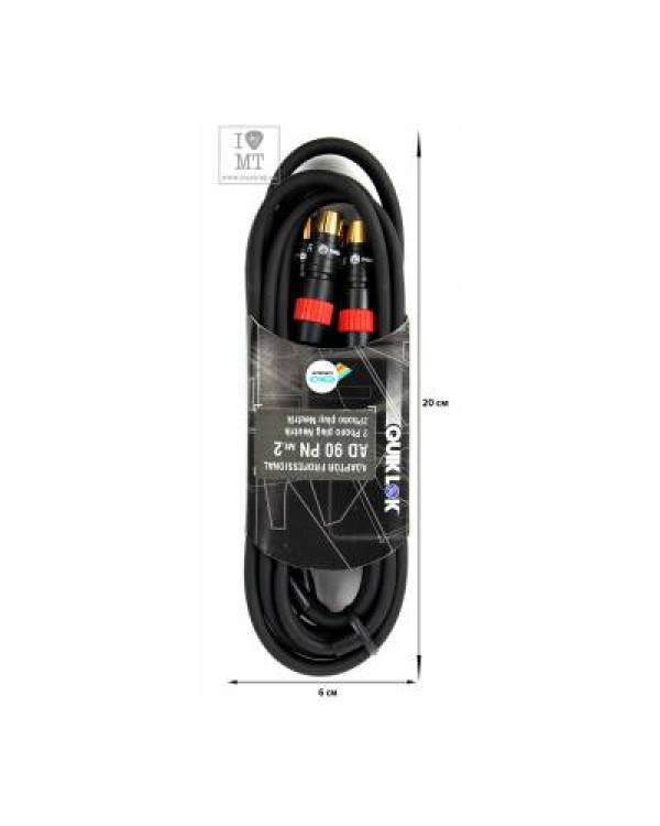 QUIK LOK AD90-2PN Кабель комутаційний