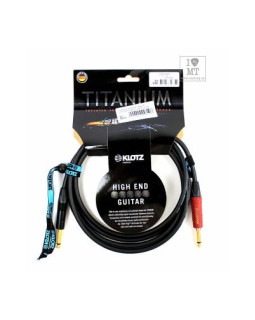 KLOTZ TITANIUM INSTRUMENT CABLE SILENTPLUG 3 M Кабель інструментальний