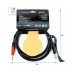 KLOTZ TITANIUM INSTRUMENT CABLE SILENTPLUG 3 M Кабель інструментальний