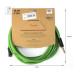FENDER 18.6' ANGLED FESTIVAL INSTRUMENT CABLE PURE HEMP GREEN Кабель інструментальний
