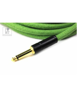 FENDER 18.6' ANGLED FESTIVAL INSTRUMENT CABLE PURE HEMP GREEN Кабель інструментальний-foto4