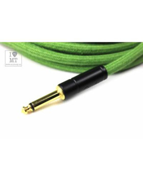 FENDER 18.6' ANGLED FESTIVAL INSTRUMENT CABLE PURE HEMP GREEN Кабель інструментальний-foto4