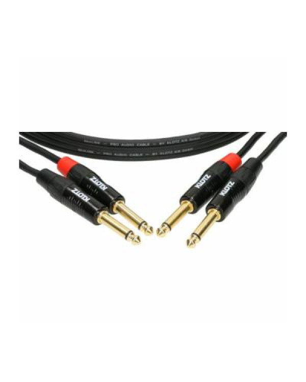 KLOTZ KT-JJ150 MINILINK PRO STEREO TWIN CABLE 1.5 M Кабель комутаційний