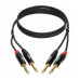 KLOTZ KT-JJ300 MINILINK PRO STEREO TWIN CABLE 3 M Кабель комутаційний
