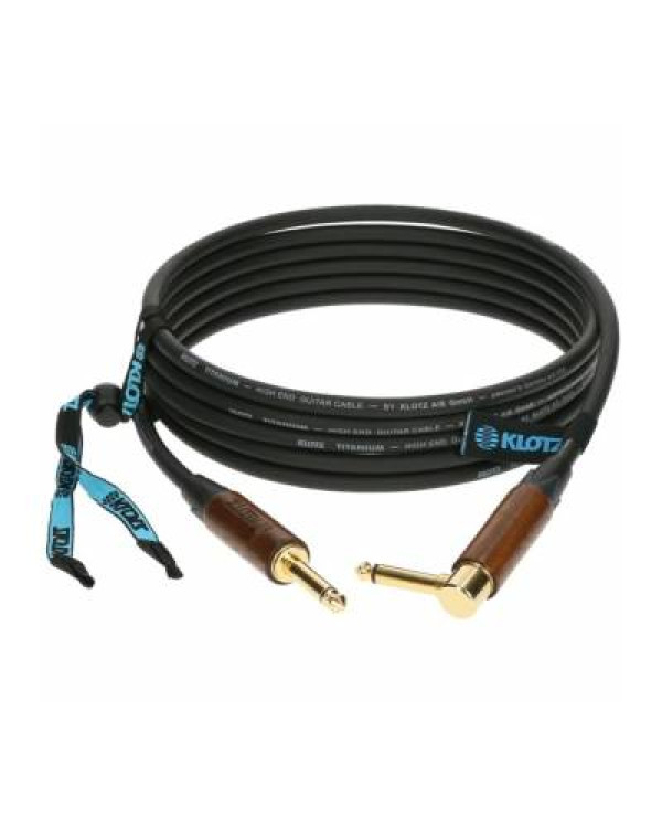 KLOTZ TITANIUM WALNUT INSTRUMENT CABLE 4.5 M Кабель інструментальний