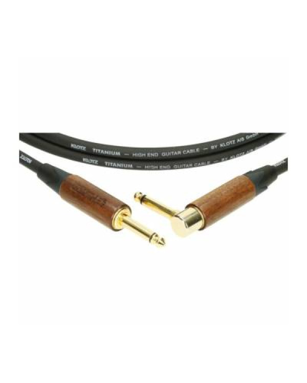 KLOTZ TITANIUM WALNUT INSTRUMENT CABLE 4.5 M Кабель інструментальний