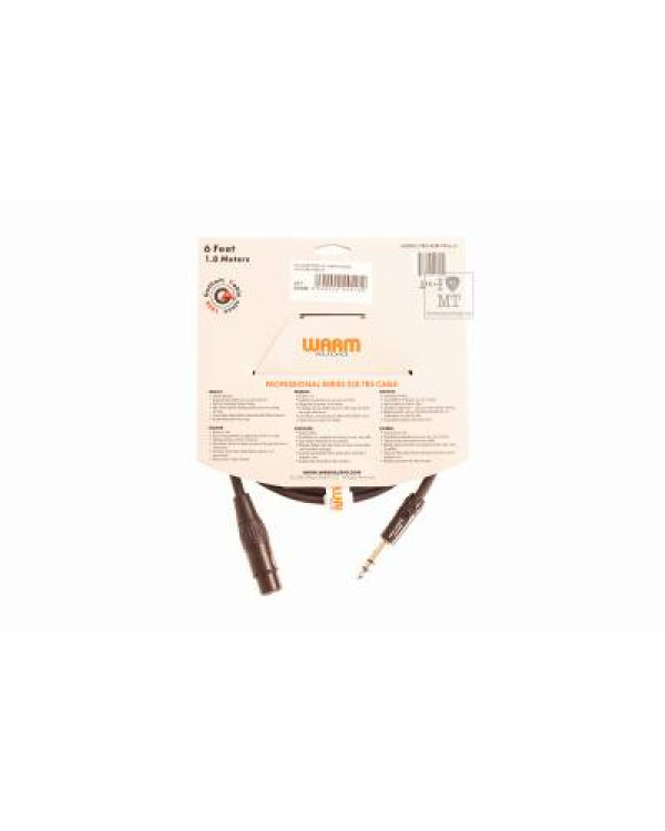 WARM AUDIO Pro-XLRf-TRSm-6' Кабель комутаційний