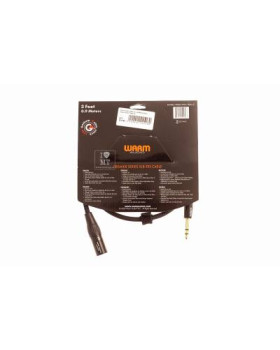 WARM AUDIO Prem-XLRm-TRSm-3' Кабель комутаційний-foto4