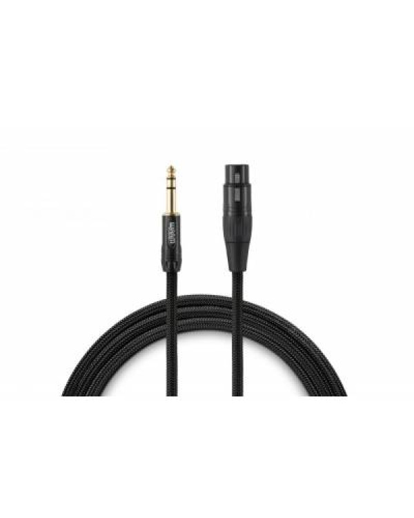 WARM AUDIO Prem-XLRf-TRSm-3' Кабель комутаційний