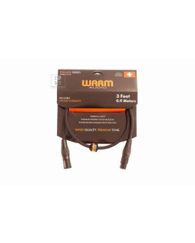 WARM AUDIO Prem-XLR-3' Кабель мікрофонний