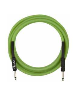 FENDER CABLE PROFESSIONAL SERIES 18.6' GLOW IN DARK GREEN Кабель інструментальний-foto2