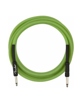 FENDER CABLE PROFESSIONAL SERIES 18.6' GLOW IN DARK GREEN Кабель інструментальний-foto2