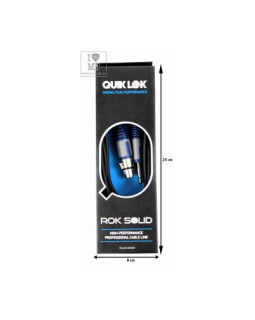 QUIK LOK RKSM300-3 Кабель мікрофонний-foto4