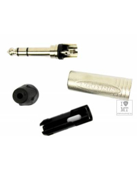 QUIK LOK NC369 Neutrik stereo 6.3mm metal jack plug (NP3X) Конектор Jack стерео 6.3 мм-foto2