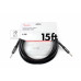 FENDER CABLE PROFESSIONAL SERIES 15' BLACK Кабель інструментальний