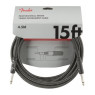 FENDER CABLE PROFESSIONAL SERIES 15' GREY TWEED Кабель інструментальний