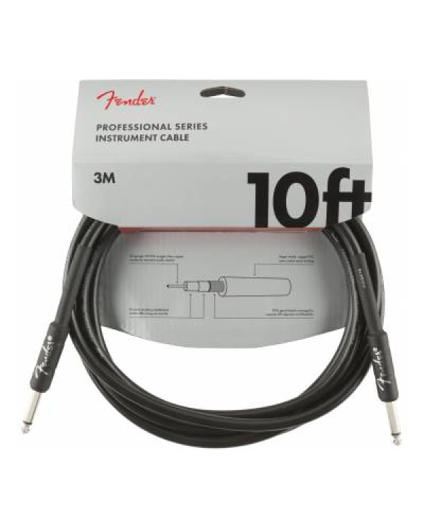 FENDER CABLE PROFESSIONAL SERIES 10' BLACK Кабель інструментальний
