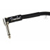 FENDER CABLE PROFESSIONAL SERIES 6" PATCH BLACK Кабель інструментальний