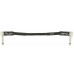 FENDER CABLE PROFESSIONAL SERIES 6" PATCH BLACK Кабель інструментальний