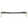 FENDER CABLE PROFESSIONAL SERIES 6" PATCH BLACK Кабель інструментальний