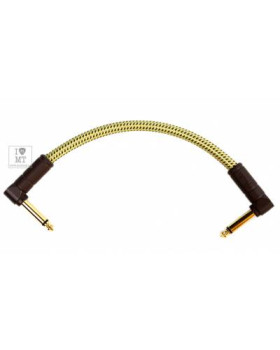 FENDER CABLE DELUXE SERIES 6" PATCH TWEED Кабель інструментальний