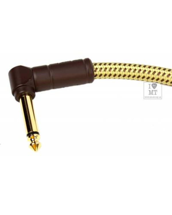 FENDER CABLE DELUXE SERIES 6" PATCH TWEED Кабель інструментальний
