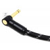 FENDER CABLE DELUXE SERIES 6" PATCH BLACK TWEED Кабель інструментальний