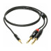 KLOTZ KY5-090 MINILINK PRO Y-CABLE BLACK 0.9 M Кабель комутаційний