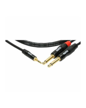 KLOTZ KY5-090 MINILINK PRO Y-CABLE BLACK 0.9 M Кабель комутаційний-foto3