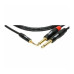 KLOTZ KY5-090 MINILINK PRO Y-CABLE BLACK 0.9 M Кабель комутаційний