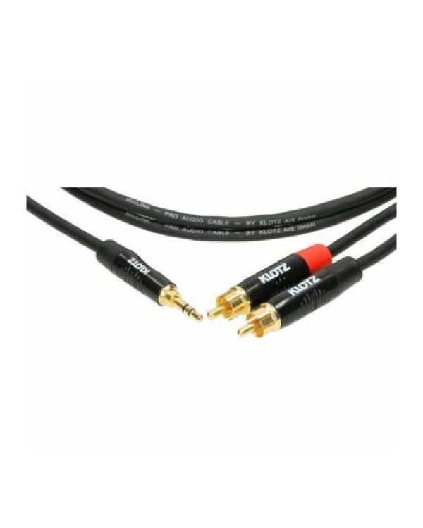 KLOTZ KY7-090 MINILINK PRO Y-CABLE BLACK 0.9 M Кабель комутаційний