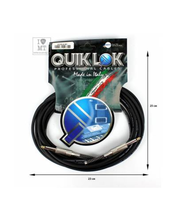QUIK LOK S200 6BK Кабель інструментальний