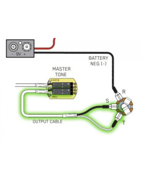 EMG Output Cable 22" - кабель для підключення до роз'єму стерео джека-foto3