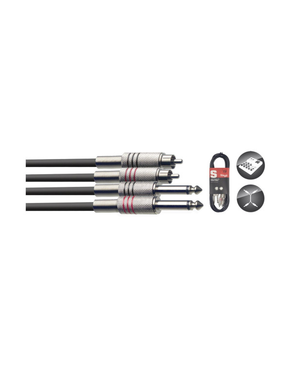 Кабель комутаційний Stagg STC3PCM