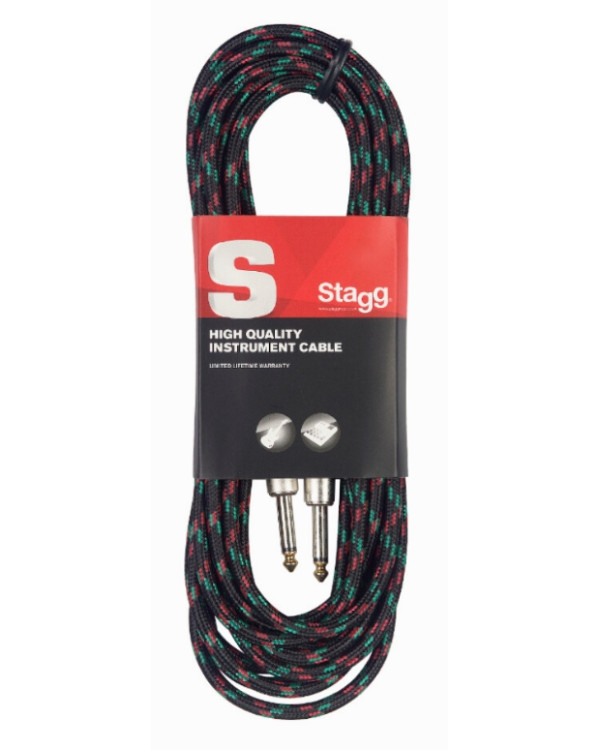 Інструментальний кабель STAGG N SGC3VT BK