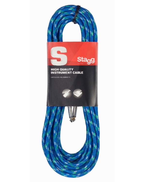 Інструментальний кабель STAGG N SGC3VT BL