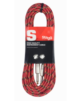 Інструментальний кабель STAGG N SGC3VT RD