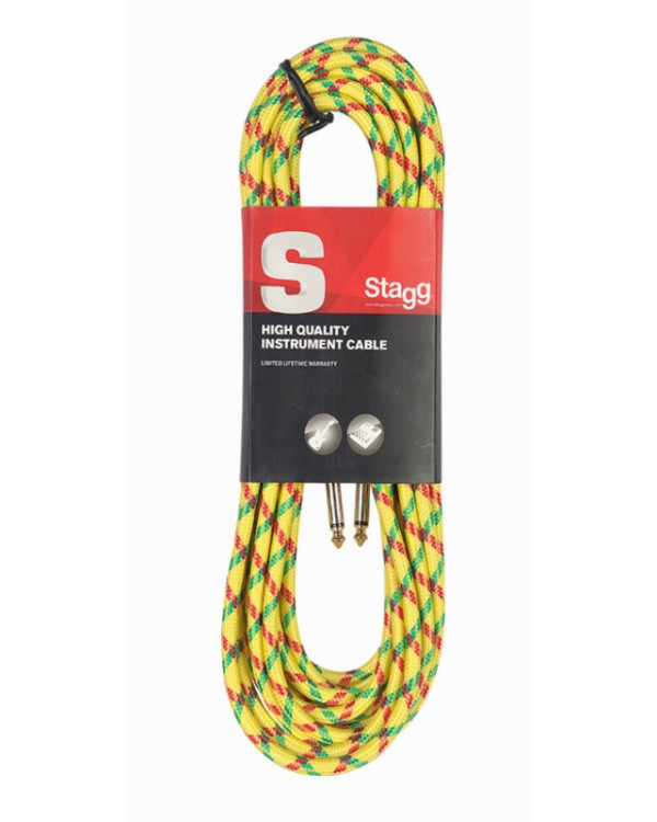 Інструментальний кабель STAGG N SGC3VT YL