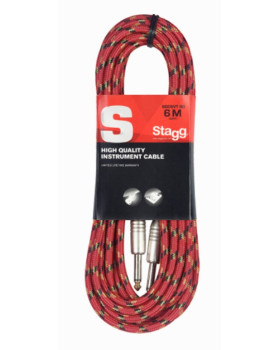 Інструментальний кабель STAGG N SGC6VT RD